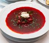 Борщ из свежей капусты (постный)