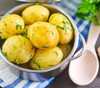 Картофель отварной с зеленью