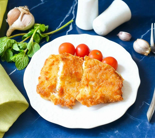 Филе трески, жаренное в кляре